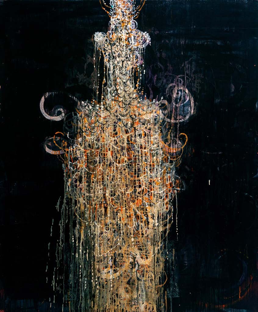 chandelier-painting